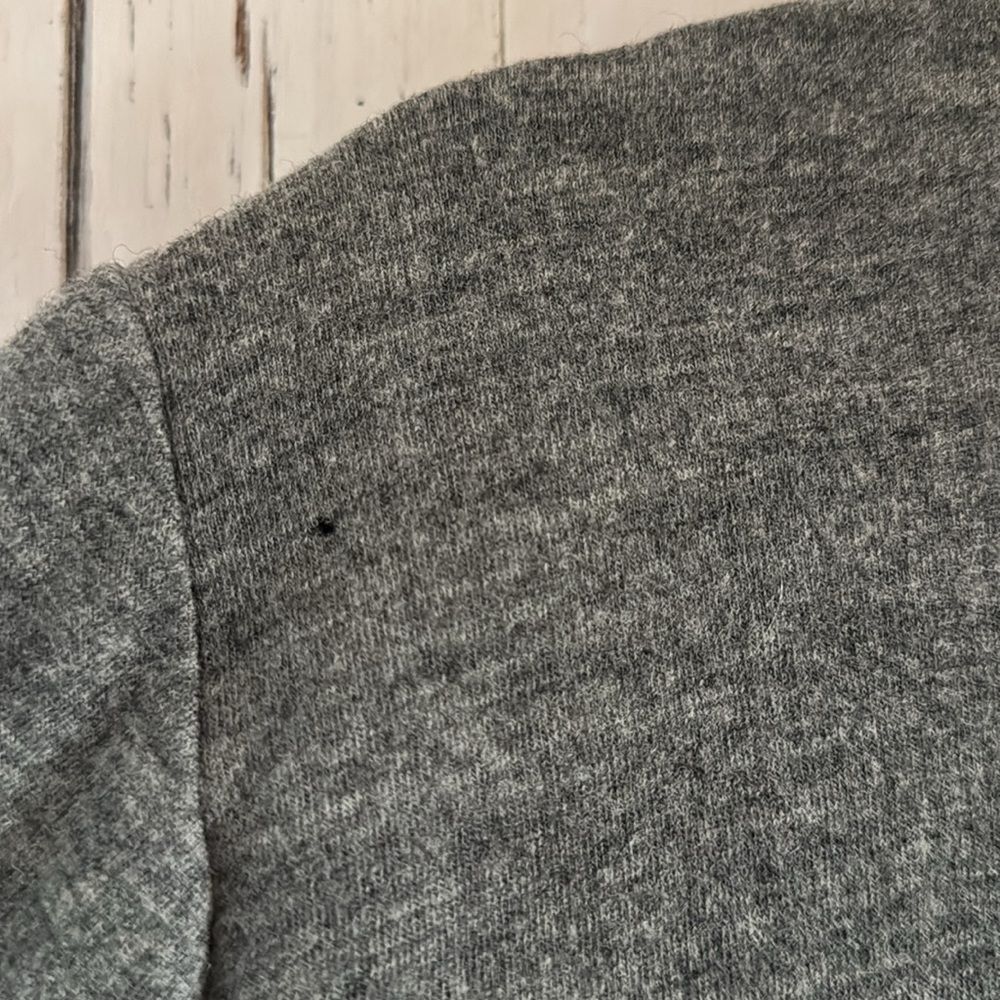 J.Crew Wool Blazer Jacket Gray Double Breasted Classic Workwear Minimalist - Picture 14 of 16